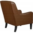 Tommy Hilfiger Andover Leather Accent Chair Cognac Brown