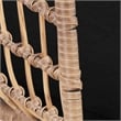 Tommy Hilfiger Graham Wicker / Rattan Lounge Chair Black