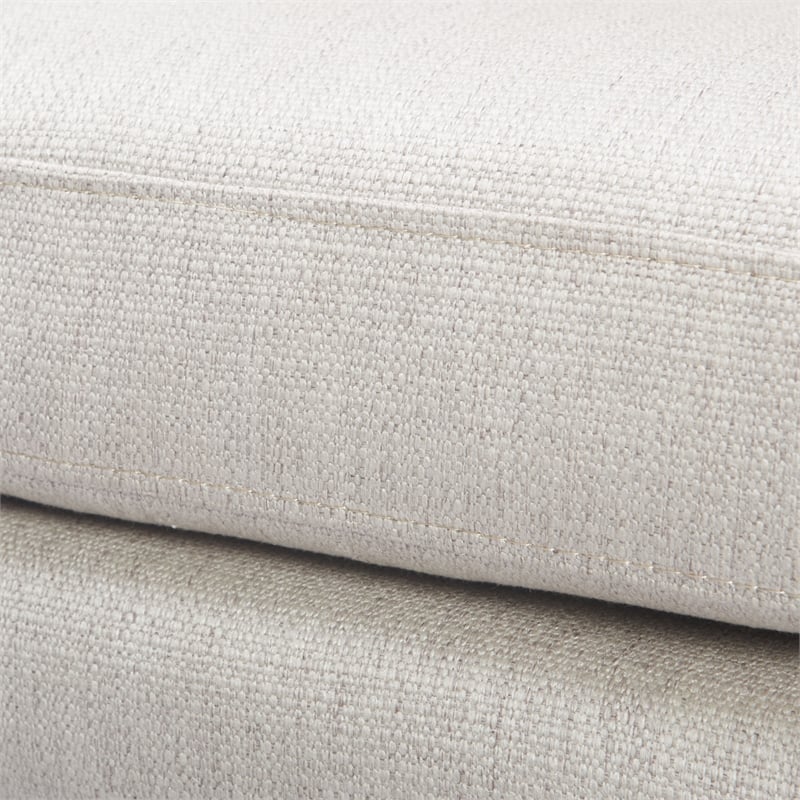 Tommy Hilfiger Russell Bronze Metal Frame Accent Chair Linen