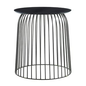 Tommy Hilfiger Wallace Black Accent Table
