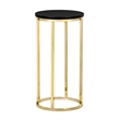Tommy Hilfiger Ellias Round Table Black and Gold