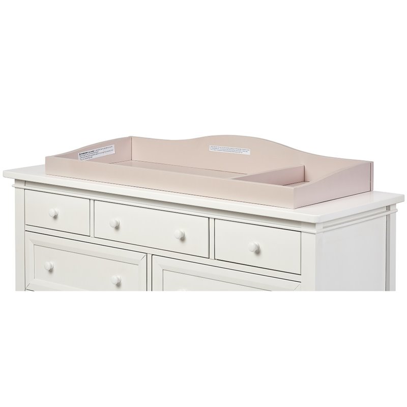 Evolur Changing Table Tray in Blush 