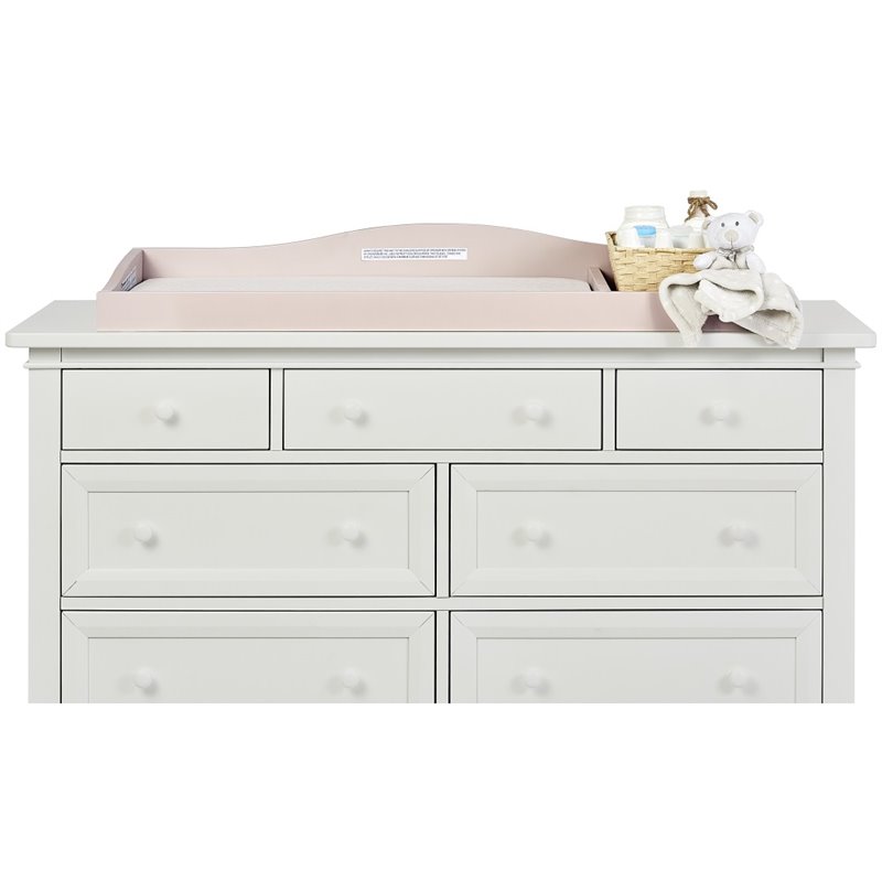 Evolur Changing Table Tray In Blush Pink 851 Bl