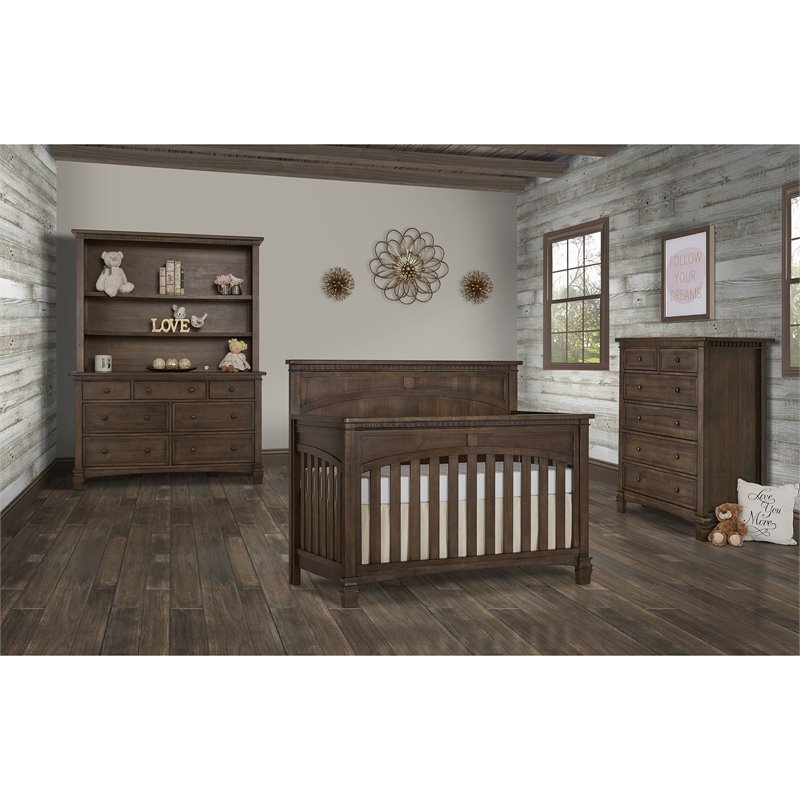 evolur santa fe 5 in 1 convertible crib