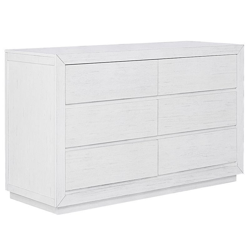 Evolur Weathered White Dresser Quality, Evolur Fairbanks 6 Drawers Dresser