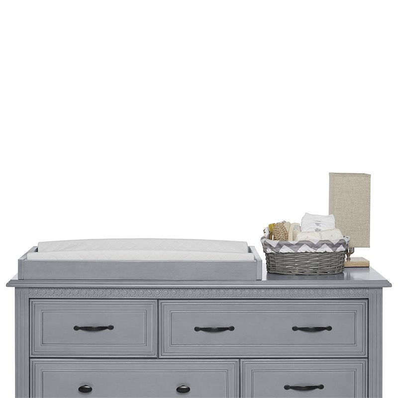 Evolur Mini Baby Changing Tray In Storm Gray 850 Sgy