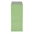 Scranton & Co 2 Shelf Metal Bookcase in Green