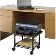 Scranton & Co Under-Desk Printer Stand in Black