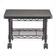 Scranton & Co Under-Desk Printer Stand in Black