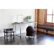 Scranton & Co Under-Desk Printer Stand in Black