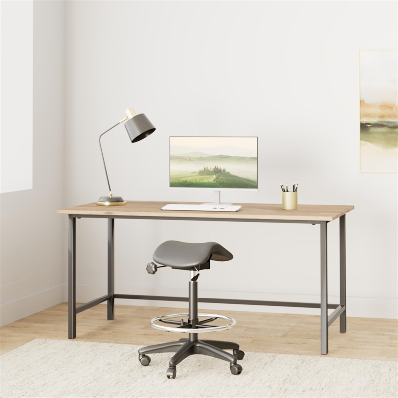 Scranton & Co Adjustable Backless Drafting Chair