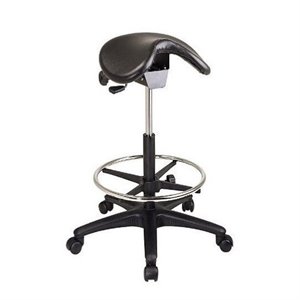 scranton & co adjustable backless drafting chair