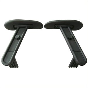 scranton & co adjustable arms in black (fits chair 13-37n20d only)
