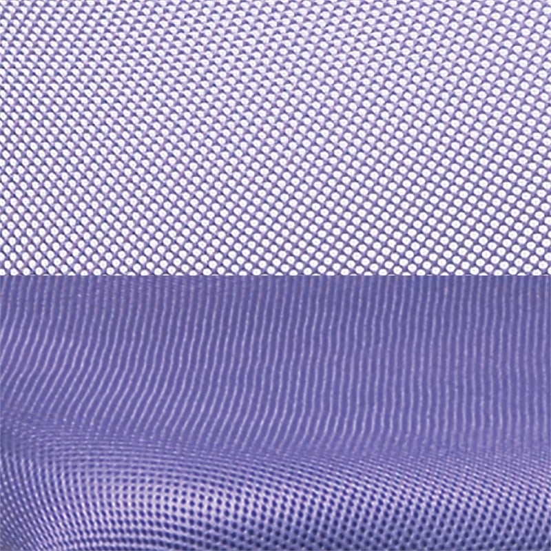 Scranton & Co Modern Mesh Fabric Task Office Chair in Purple/Nylon