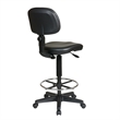 Scranton & Co Sculptured Seat and Back Vinyl Drafting Chair