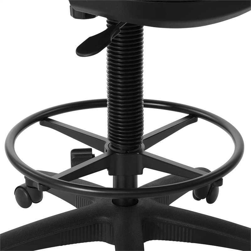 Scranton & Co Mesh Black Drafting Chair Adjustable