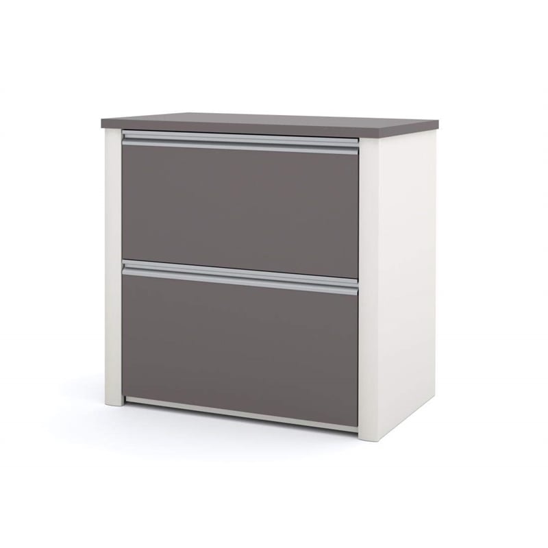 Scranton & Co Melamine Slate and Sandstone Lateral File Rectangular 30.8