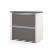 Scranton & Co Melamine Slate and Sandstone Lateral File Rectangular 30.8