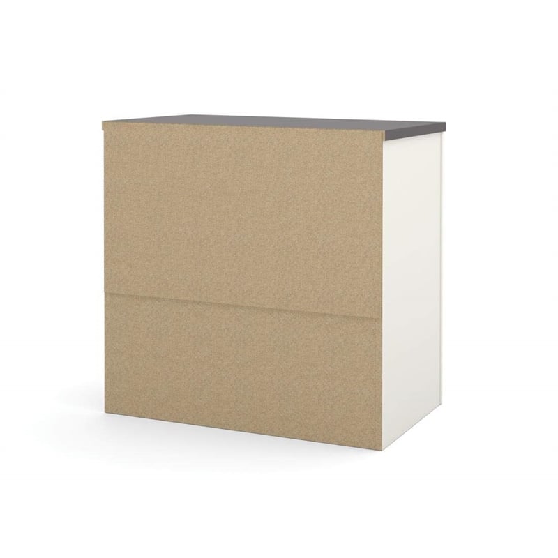Scranton & Co Melamine Slate and Sandstone Lateral File Rectangular 30.8