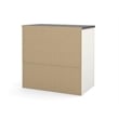 Scranton & Co Melamine Slate and Sandstone Lateral File Rectangular 30.8