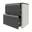 Scranton & Co Melamine Slate and Sandstone Lateral File Rectangular 30.8