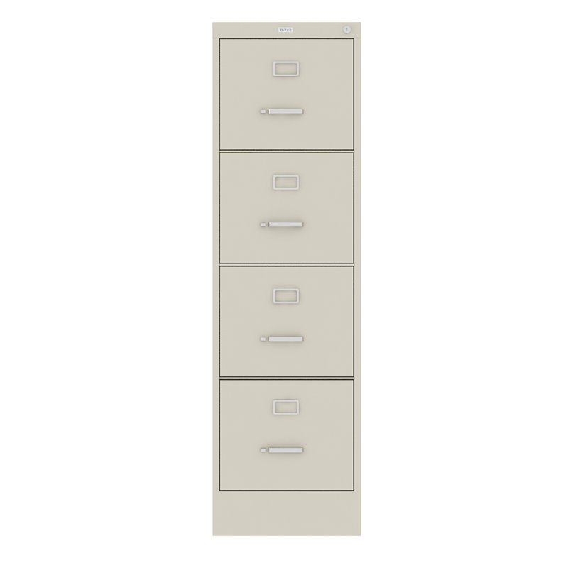 Scranton Co 4 Drawer Letter File Cabinet In Putty Sc 436142