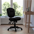 Scranton & Co Mid-Back Ergonomic Task Office Chair in Black