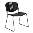 Scranton & Co Stacking Chair in Black