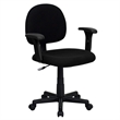 Scranton & Co Ergonomic Office Chair in Black