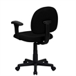 Scranton & Co Ergonomic Office Chair in Black