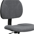 Scranton & Co Patterned Ergonomic Drafting Chair in Gray