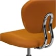 Scranton & Co Mid-Back Mesh Task Office Chair in Orange