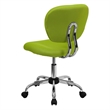 Scranton & Co Mid-Back Mesh Task Office Chair in Apple Green