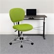 Scranton & Co Mid-Back Mesh Task Office Chair in Apple Green