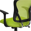 Scranton & Co Mid-Back Mesh Office Chair in Green