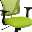 Scranton & Co Mid-Back Mesh Office Chair in Green