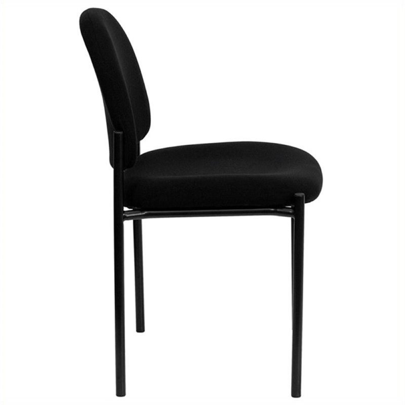 Scranton & Co Side Stacking Chair in Black