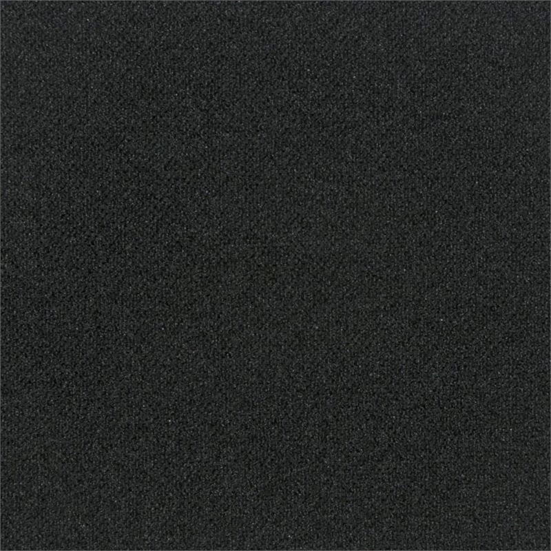 Scranton & Co Contemporary Fabric High Back Dual Function Office Chair in Black