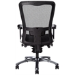 Scranton & Co High Back Office Chair with Mesh Seat in Black