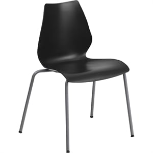 Scranton & Co Stacking Chair in Black