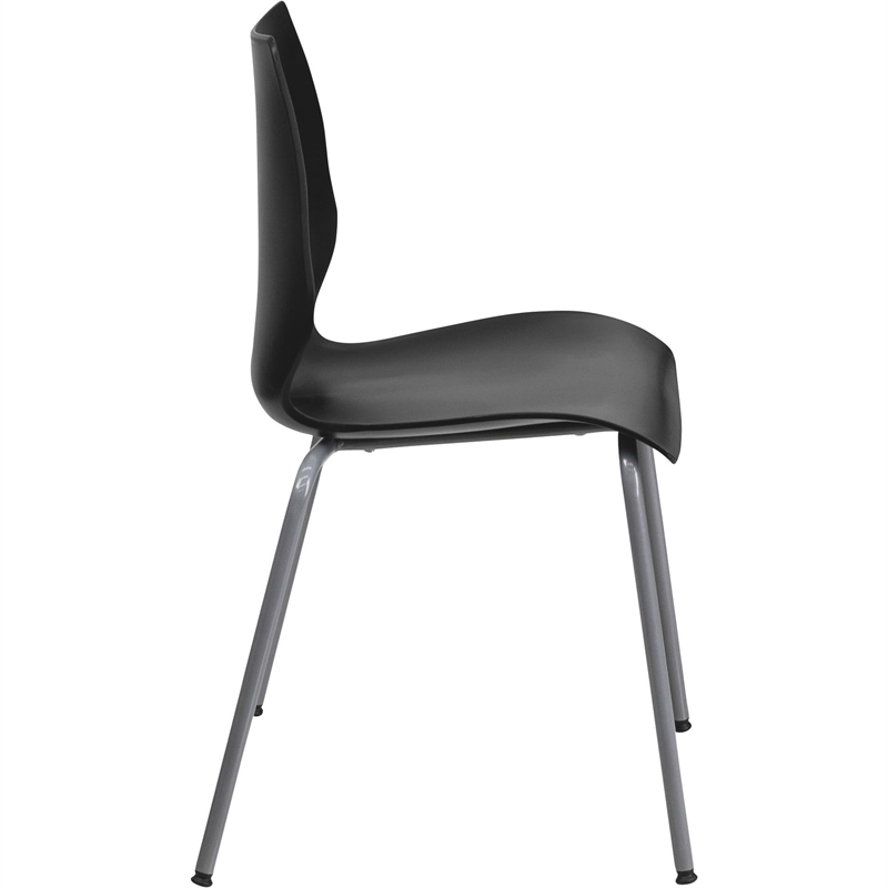 Scranton & Co Stacking Chair in Black