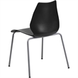 Scranton & Co Stacking Chair in Black