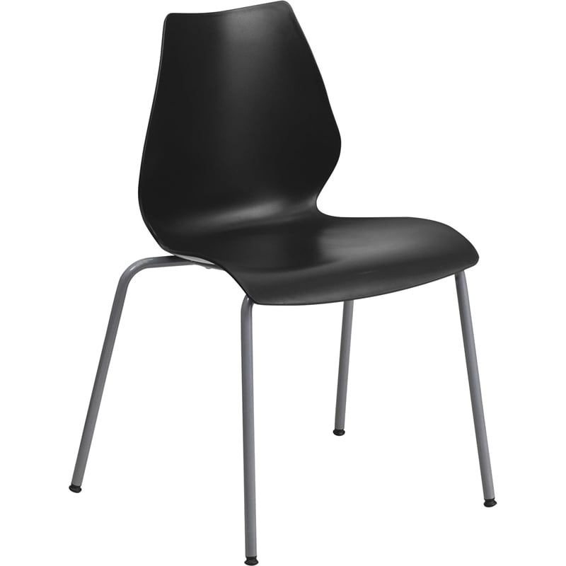 Scranton & Co Stacking Chair in Black