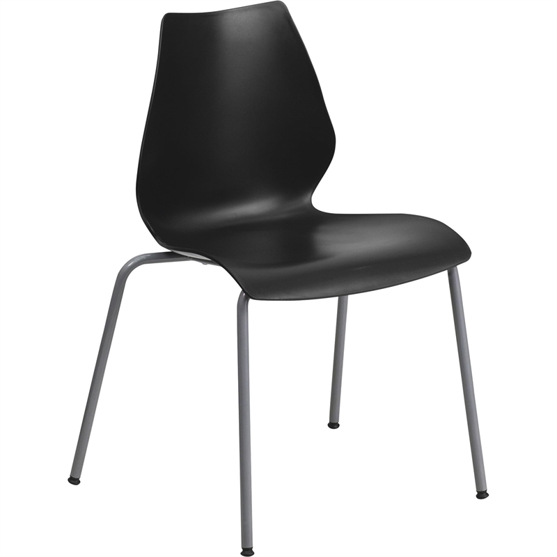 Scranton & Co Stacking Chair in Black