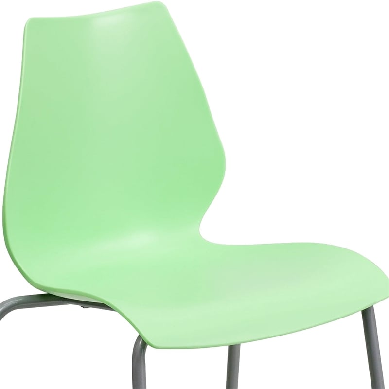 Scranton & Co Stacking Chair in Green