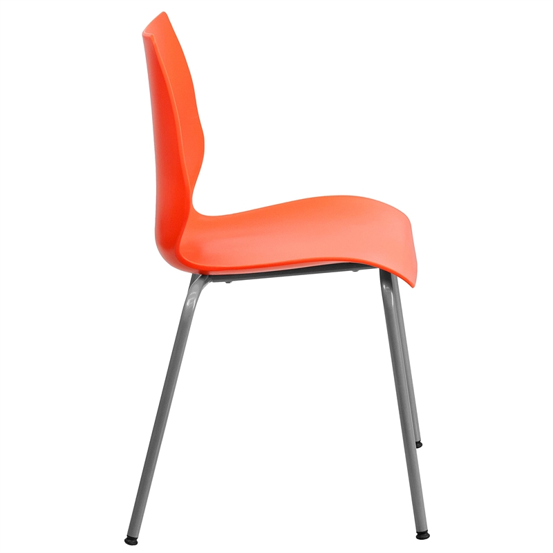 Scranton & Co Stacking Chair in Orange