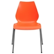 Scranton & Co Stacking Chair in Orange