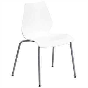 Scranton & Co Stacking Chair in White