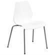 Scranton & Co Stacking Chair in White