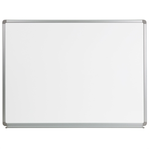 Scranton & Co 36&quot x 48&quot Magnetic Marker Board in White